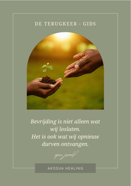 De voorkant van de Terugkeer-Gids